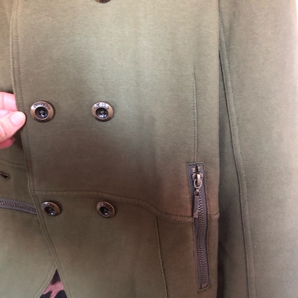 Army Green Coat - Picture 4 of 4